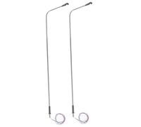 Yardwe 2Pcs Simulated Streetlight Models for Micro Landscape Decor and Scene Ornaments for Miniature Gardens and Cognitive Learning