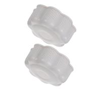 Yardwe 2pcs Slide Screw Caps Inner Diameter Plastic Fixing Covers for Indoor Slides Swings with Playful Flower Design Fit Safe Bolt Nut Covers