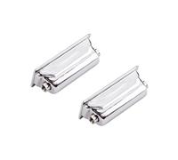 Yardwe 2pcs Snare Drum Lug Hooks Double-end Connectors for Snare Bass Drums Essential Accessories for Drummers Performance