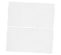Yardwe 2pcs Snowflake Cotton Artificial Blanket Fake Rug for Xmas Village Display Winter Home Decor