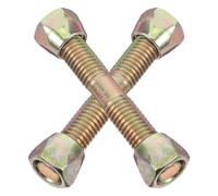 Yardwe 2pcs Spring Screws for Cradle Swing Chair Hanging Basket Installation Fittings Outdoor Use Hooks and Easy Mounting Hardware