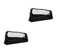 Yardwe 2pcs Stroller Bottom Storage Bag Stroller Bottom Basket Organizer for Diaper and Milk Bottle Storage The Go