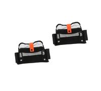 Yardwe 2pcs Stroller Pram Bottom Basket Organizer Bag for Pushchair Shopping Storage Holds Milk Bags and Wipes for Park Trips and Daily Use