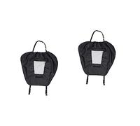 Yardwe 2pcs Stroller Sun Shade Cover Multi Purpose Breathable UV Protection Stroller Canopy with Elastic Straps Lightweight Rain and Sun Shelter for Outdoor Use