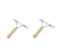 Yardwe 2pcs Tail and Mane Grooming Rake Horse Hairbrush Livestock Comb Easy to Remove Mud and Hair for Horse Grooming Comfortable Grip