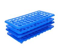 Yardwe 2pcs Test Tube Holder Rack for Science Experiments Plastic Lab Stand for Sample Bottle Organization Portable Chemistry Test Tube Collector for Classroom and Home Use