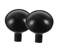 Yardwe 2Pcs Watering Can Rose Head Fits 2.3cm Spout, Plastic Replacement Head for Garden Sprinkler, Fine Spray Spout Attachment for Seedlings Plants