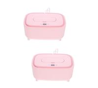 Yardwe 2pcs Wipe Warmer Portable Wet Tissue Dispenser USB Wipe Warmer for Travel Use Keeps Warm and Ready for Diaper Changes Go Convenience