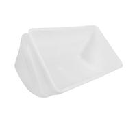 Yardwe 2sets Hanging Chicken Feeder Automatic Poultry Feeding Container Durable Material Anti-splash Design for Chickens Ducks and Geese White