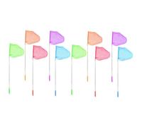Yardwe 2sets Insect Catching Nets Extendable Fishing Nets for Boys Outdoor Bug Collecting Tool Safety Design for Catching Butterflies Insects Random Color Random Color 5pcs*2