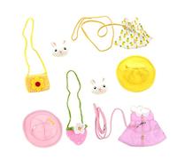 Yardwe 2sets Leash and Warm Hat Costume Cute Design for Pets Soft Outfit for Daily Dress-up and Photos