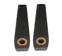 Yardwe 2sets Professional Kazoo for Adults Boys and Girls Wooden Kazoo Musical Instruments for Guitar Ukulele Violin Piano