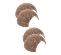 Yardwe 2sets Reptile Hide Cave Reptile Shelter Cave Craft Small Pet Hiding Place Hideout for Crawl Pets Adorn 2pcs*2