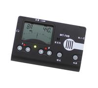 Yardwe 3 in 1 Guzheng Tuner Digital Instrument Tuner Multi-Function LED Indicator Portable Digital Metronome Tone Generator for Guzheng Musical Scale Lightweight Plastic