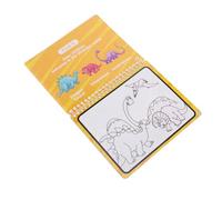 Yardwe 3 Pcs Reusable Water Painting Book for Invisible Ink Pens Dinosaur Vehicle Animal Patterns Educational for Preschool Boys and Stimulates Imagination and Learning Skills