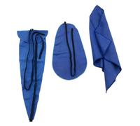 Yardwe 3 Pcs Saxophone Cleaning Cloth Set High Absorbent Sax Cleaning Cloth for Alto and Tenor Saxophones for Musicians