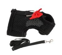 Yardwe 3 Sets Rabbit Harness and Leash Small Pet Harness for Bunny and Guinea Pig Accessory Set