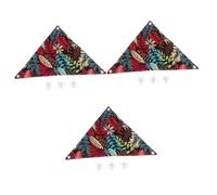 Yardwe 3 Sets Small Pet Hammock for Reptiles Snake Bed Lizard Iguana Geckos Easy to Clean Pet Accessory