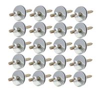 Yardwe 30 Set Bird Perch Fixing Screws and Nuts Kit for Pet Cages Multi-use Connectors for Hamster Chinchilla Parrot Birdhouses Easy Assembly Hardware for Perch Stands Platforms Breeding