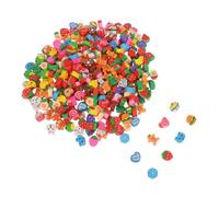 Yardwe 300PCS Mini Animal and Food Pencil Erasers Small Cute Erasers Bulk for Classroom Rewards Christmas Stocking Stuffers Party Favors and Goody Bag Fillers