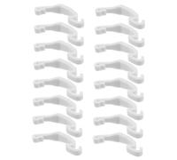 Yardwe 30pcs Plastic Rabbit Cage Clips for Small Animal Cages Fasteners for Hamster Chinchilla Gerbil and Rabbit Hutch Door Repair Easy Installation Accessories