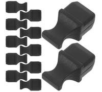 Yardwe 30pcs Sfp Port Dust Plug Silicone Port Seal, Black, for Network Transceivers and Hubs, Dust Protection, Business Maintenance