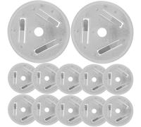 Yardwe 30pcs Whistling Kettle Lid Sound Chip Replacement Kit for Hot Water Kettle, Stainless Steel Material, Strong and Firm, Easy to Install, Suitable for Office and Restaurant Use