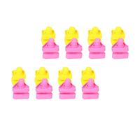 Yardwe 32 Pairs Matching Puzzle for Educational Screw Match Building Blocks for Development Color Sorting Shape Recognition Safe Material for Preschool Learning