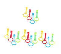 Yardwe 32pcs Portable Crib Pull Ring Walking Assistant Stand Ring Nursery Cot for Learning Standing Household Crib Hanging Boys and Girls Walker Tool