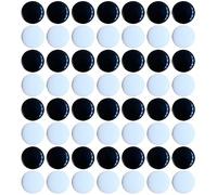 Yardwe 360pcs Double Convex Go Game Stones Set Black and White Stones Go Chess Playing Pieces for Classic Chinese Strategy Board Game
