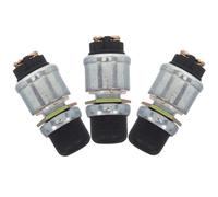 Yardwe 3pcs 12v 50a Momentary Starter Switch Push Button for Engine Start with Heavy Duty Waterproof Iron and Rubber Construction, Easy Installation for Car, Truck, Boat, and Atv Use