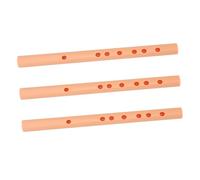 Yardwe 3pcs Abs Plastic Beginner Flutes a Key Membrane Small Clarinet Children Flute Musical Toy for Kids Practice and School Use