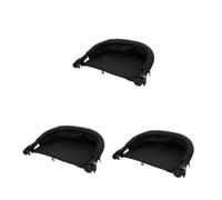 Yardwe 3pcs Adjustable Stroller Footrest Extension with Safety Armrest Durable Stroller Pedals for Umbrella Pushchair Quick Installation Foot Rest