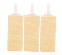 Yardwe 3pcs Aquarium Air Stone Bubble Diffuser Tool Wooden Bubble Stone Fish Tank Oxygen Diffuser for Fresh Saltwater
