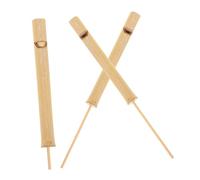 Yardwe 3pcs Boys and Girls Musical Instrument Bird Call Whistle Toy Squeeze Flute Whistle for Teens Instrument for Music Playthings