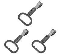 Yardwe 3pcs Bus Handle Ring Replacement for Car and Railway Carriages | ABS Nylon Build, Nonslip Texture, Shock and Sway Support, for Standing Passengers and Boarding