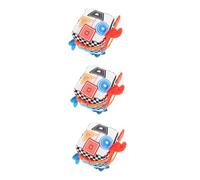 Yardwe 3pcs Colorful Interactive Busy Cube with Mirror and Soft Dress Up Blocks for Sensory and Cognitive Development Hand Eye Coordination Activity Board for Crawling Boy Girl Safe