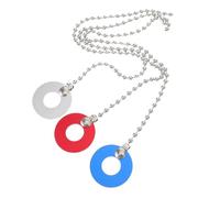 Yardwe 3pcs Cymbal Chain Drum Accessories for Jazz Kits Steel Cymbal Chain Set Hissing Sound Effect Enhances for Live Performances