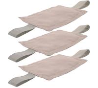 Yardwe 3pcs Door Closer Cushion Nursery Door Stopper with Elastic Straps Oxford Cloth Material Prevents Finger Injury and Protects Floor from Damage Suitable for Room Random Color