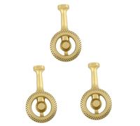 Yardwe 3pcs Gas Burner Head Replacement for Kitchen Stove Gas Burner Head Practical Stove for Household Use