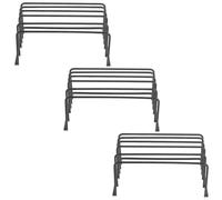 Yardwe 3pcs Kitchen Cutting Board Holder Iron Stand for Cookie Sheets
