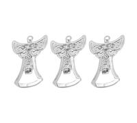 Yardwe 3pcs Manual Bottle Opener Beer Opener Bottle Opening Tool Silver Metal Lightweight Easy to Store Creative Angel Shower Gifts Travel