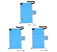 Yardwe 3pcs Portable Airplane Seat Extender Footrest for Lightweight Travel Bed Compatible with Airplane Seats Stable Slip Design for Comfortable Plane Journeys