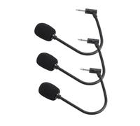 Yardwe 3pcs Portable Microphone Set for Computer and Phones 2-pole Mono 3-pole Stereo 4-pole Pin for Home Office and Streaming