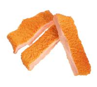 Yardwe 3Pcs Realistic Fried Pork Cutlets Models Lifelike Artificial Food Props for Home Decor Shop Window Displays and Photography and High Simulation Design