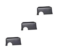 Yardwe 3pcs Reptile Hide Cave Fish Tank Ornament Large Decorative Cave for Aquarium Natural Material Safe