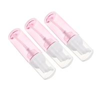 Yardwe 3pcs Travel Foam Dispenser Bottle 2oz Plastic Pump with Efficient Foaming and Leakproof Design, Portable Container for Lash Shampoo and Skincare Mousse, for Home and Travel Use