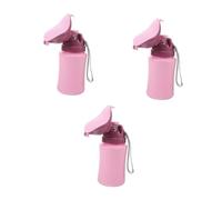 Yardwe 3pcs Travel Potty for Boy Girl Portable Emergency Urinal Lightweight and Compact Design for Car Trips and Outdoor Adventures
