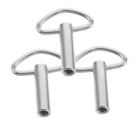 Yardwe 3pcs Triangle Winding Key for Music Box Mechanism Mechanical tool for DIY Music Box Movement Clockwork Winder Keys for Antique Restoration