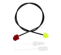 Yardwe 3pcs Wind Instrument Cleaning Brush for Trumpet Saxophone Tool Kit Cleaner Multifunctional Brushes for Cleaning Musical Instrument Supply Suitable for Saxophone Accessories